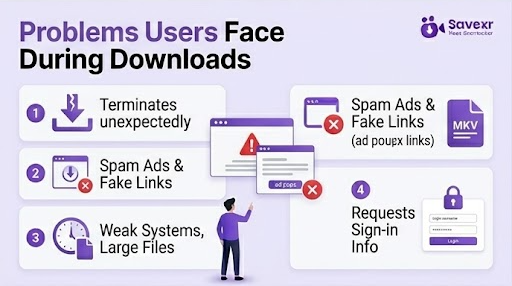 Problems Users Face During Downloads