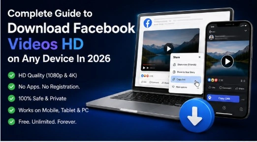 Complete Guide to Download Facebook Videos HD on Any Device In 2026