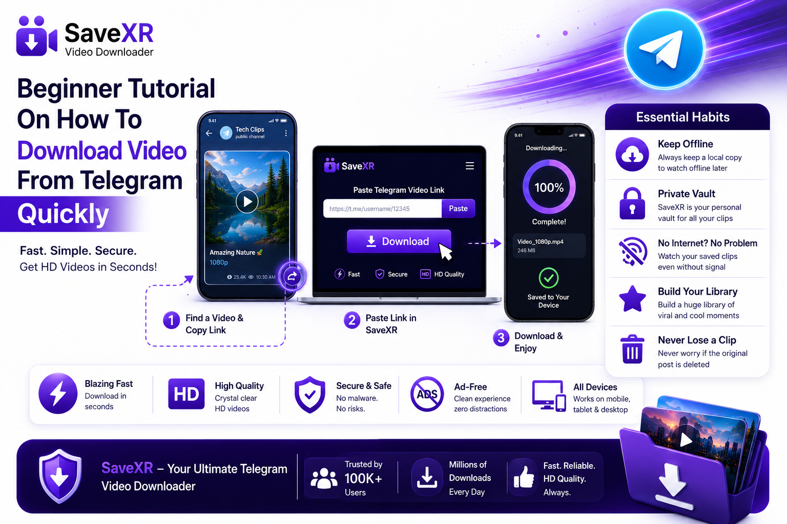 A Beginner's Guide to Quickly Downloading Videos From Telegram