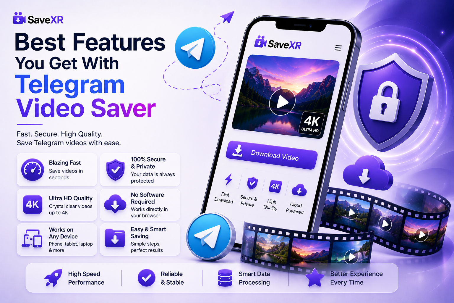 Best Features You Get With Telegram Video Saver