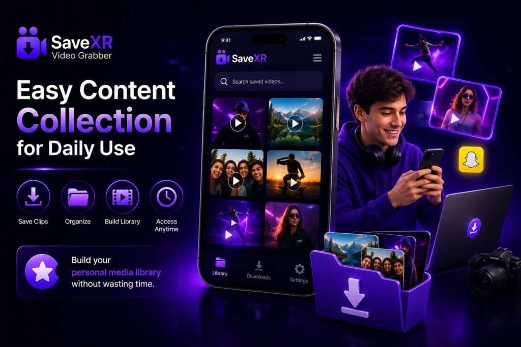 Easy Content Collection for Daily Use