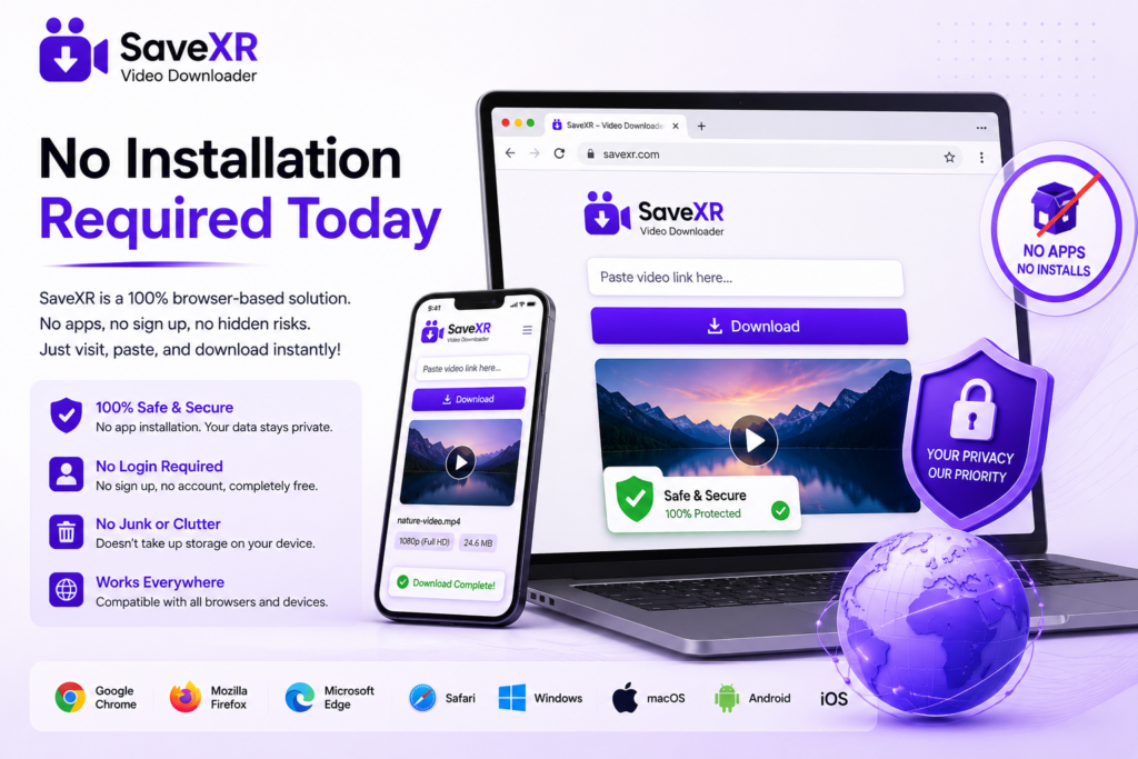 No Installation Required Today