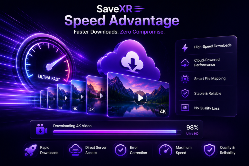 SaveXR Speed Advantage