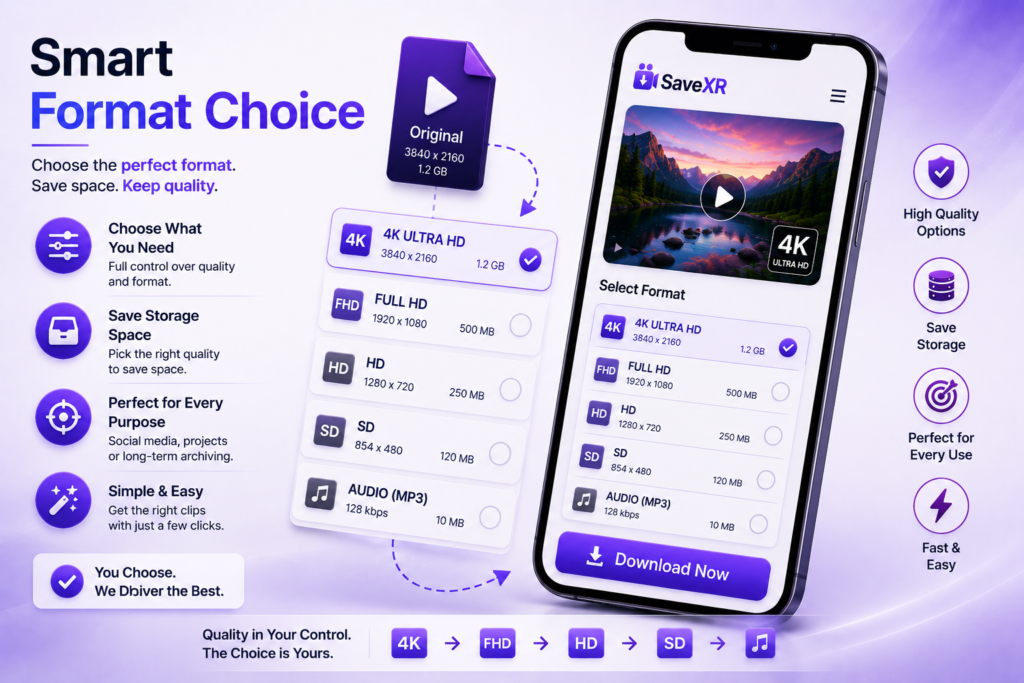 Smart Format Choice